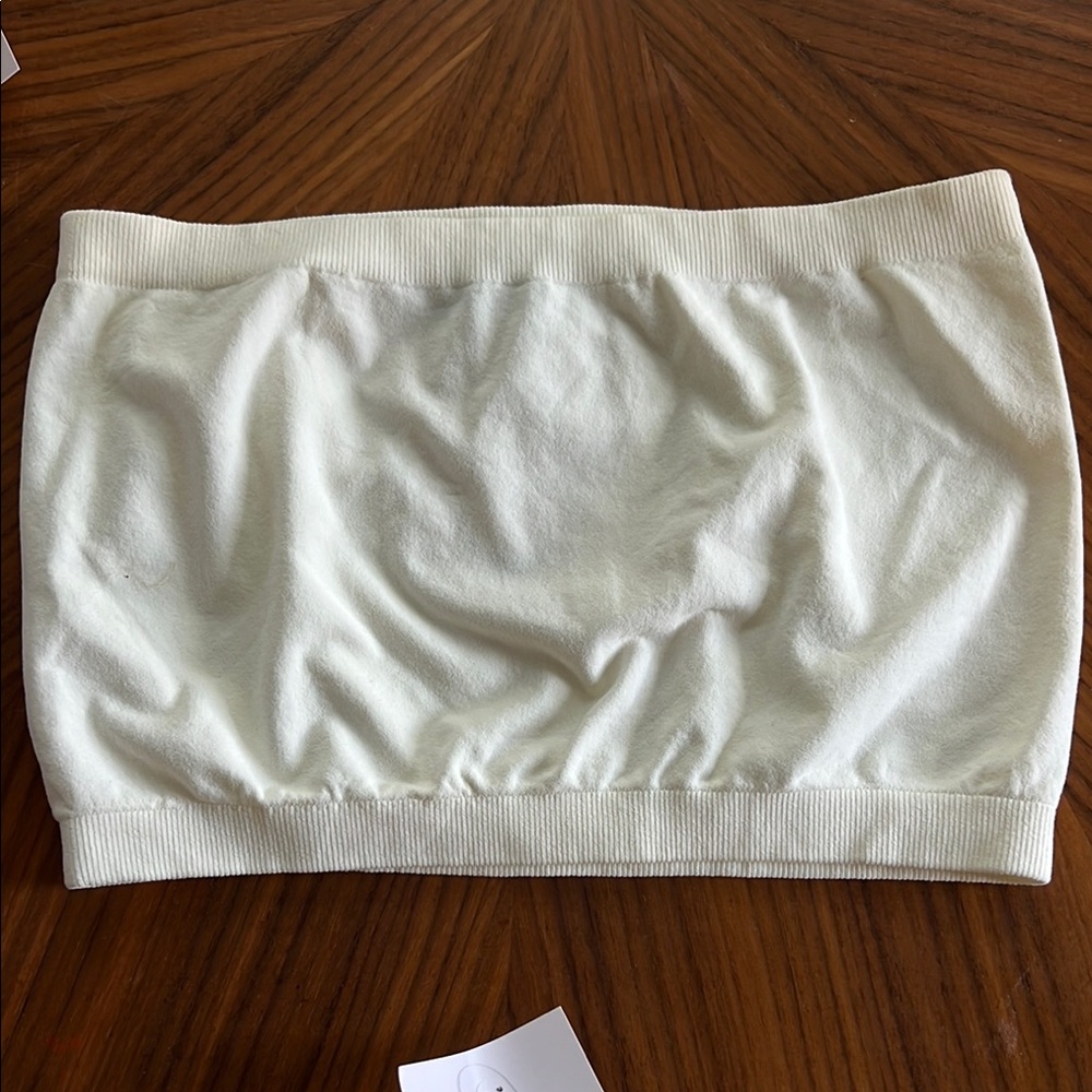 Yahada Ivory Tube Top